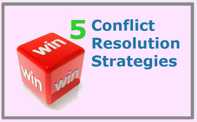 What are some effective conflict resolution strategies?